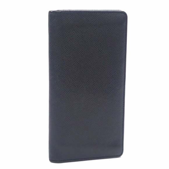 Louis Vuitton Taiga Portefeuille Brazza Bifold Long Wallet Men's M32572 Ard...